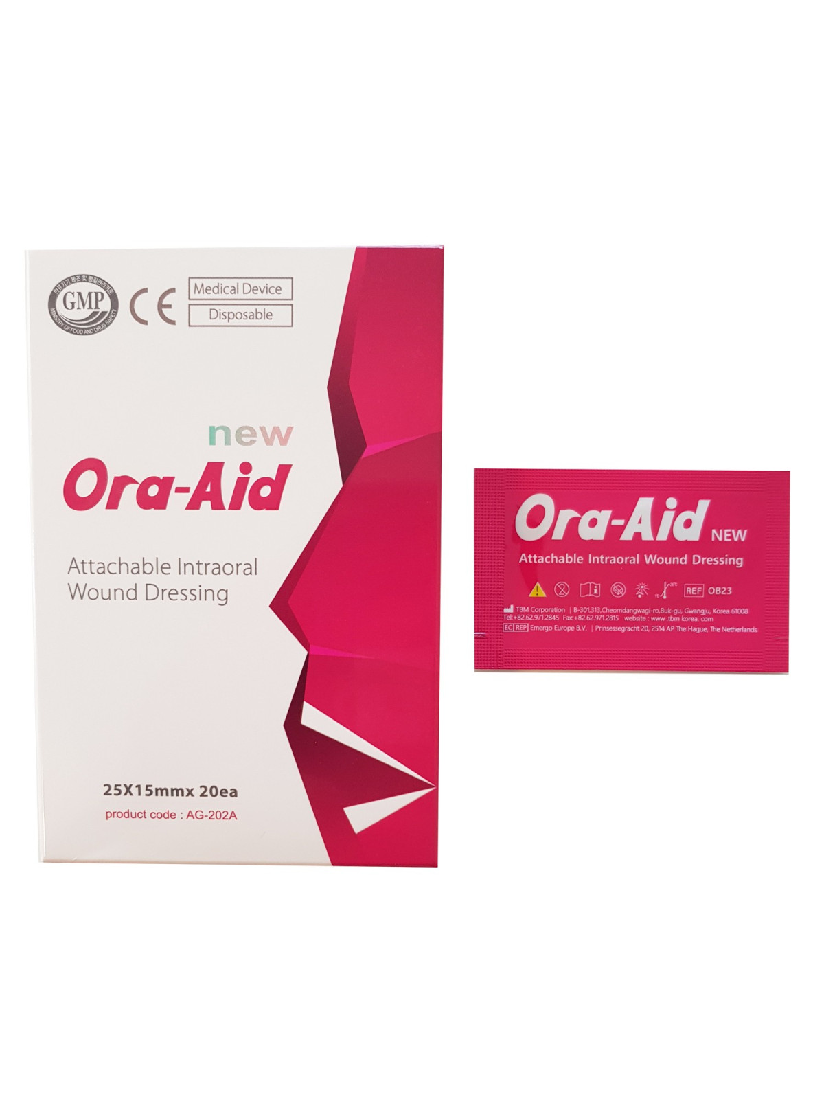 Ora-Aid plåster för munhålan 